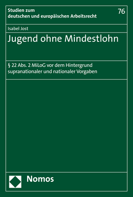 Jugend ohne Mindestlohn - Isabel Jost