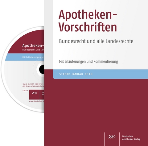 Apotheken-Vorschriften auf CD-ROM