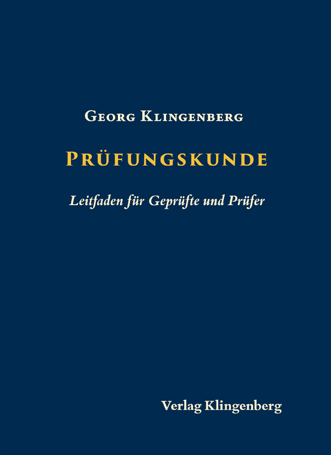 Prüfungskunde - Georg Klingenberg