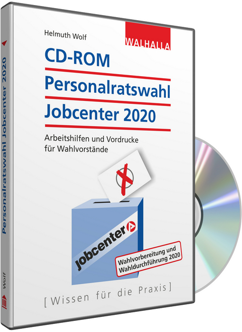 CD-ROM Personalratswahl Jobcenter 2020 - Helmuth Wolf