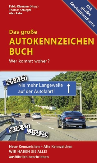 5er-Pack - Das große Autokennzeichen Buch - Thomas Schlegel, Alex Aabe