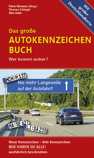 11/10er-Pack - Das große Autokennzeichen Buch - Thomas Schlegel, Pablo Klemann, Alex Aabe