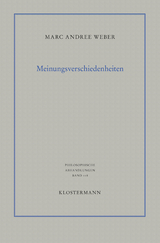 Meinungsverschiedenheiten - Marc Andree Weber