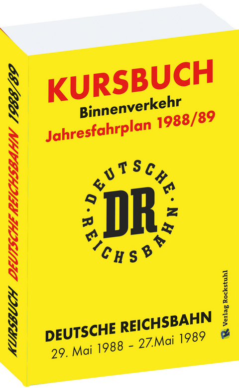 Kursbuch der Deutschen Reichsbahn 1988/89 - 