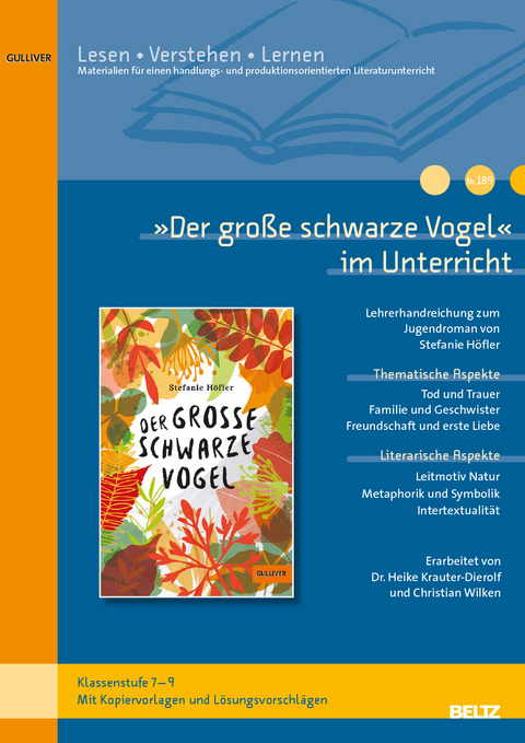 »Der große schwarze Vogel« im Unterricht - Heike Krauter-Dierolf, Christian Wilken