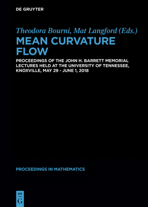 Mean Curvature Flow - 