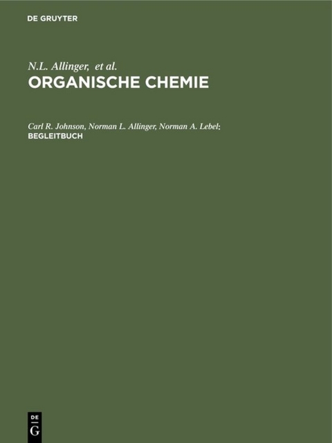 Organische Chemie / Begleitbuch