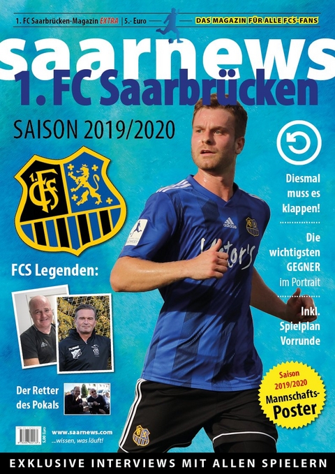 1. FC Saarbrücken Saisonmagazin 2019/20 - Claus Kuhn