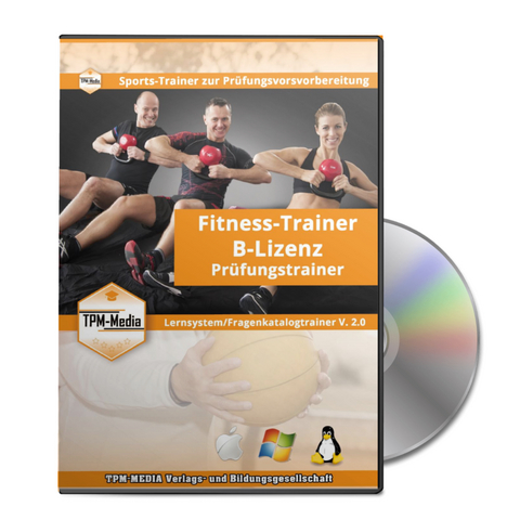 Fragenkatalogtrainer FITNESSTRAINER-B-LIZENZ für Windows mit über 770 aktuelle Lernfragen - Thomas Mueller