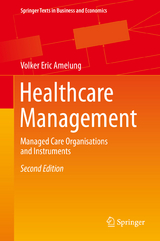 Healthcare Management - Amelung, Volker Eric