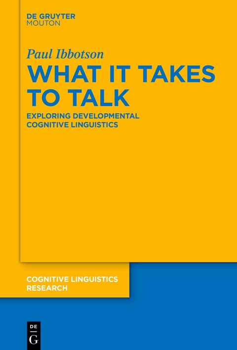 What it Takes to Talk - Paul Ibbotson