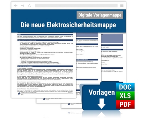 Die neue Elektrosicherheitsmappe