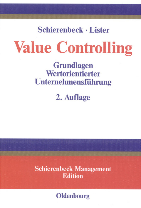 Value Controlling - Henner Schierenbeck, Michael Lister