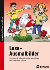 Lese-Ausmalbilder - Klara Kirschbaum