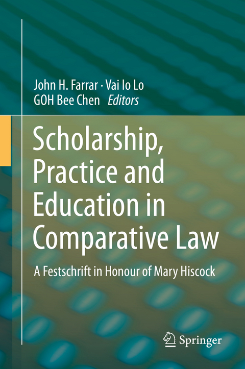 Scholarship, Practice and Education in Comparative Law - 