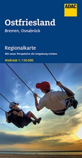 ADAC Regionalkarte 04 Ostfriesland 1:150.000