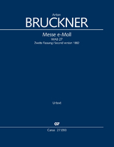 Messe e-Moll (Klavierauszug) - Anton Bruckner