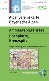 Ammergebirge West, Hochplatte, Kreuzspitze - 