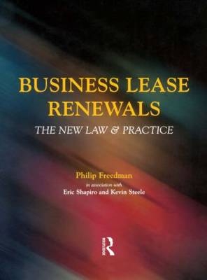 Business Lease Renewals -  Philip Freedman,  Eric Shapiro,  Kevin Steele