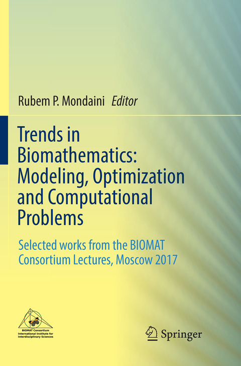 Trends in Biomathematics: Modeling, Optimization and Computational Problems - 