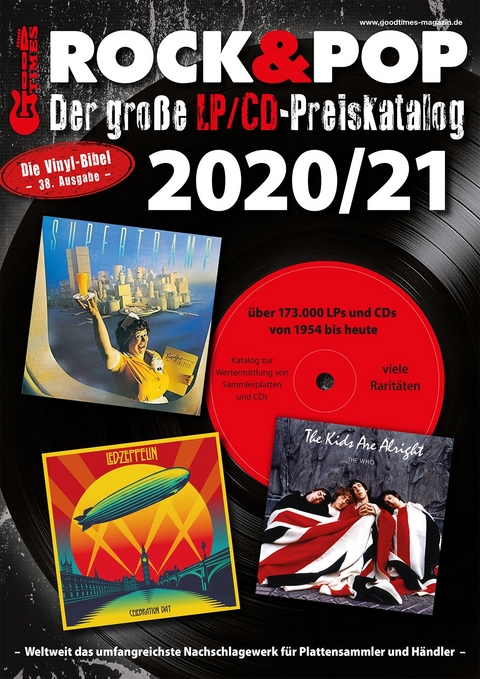 Der große Rock & Pop LP/CD Preiskatalog 2020/21 - Martin Reichold