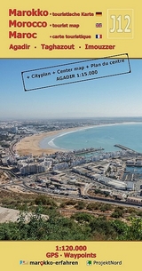 J12: Agadir - Taghazout - Imouzzer 1:120.000 GPS - Waypoints - A. + B. Conrad