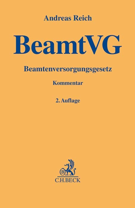 Beamtenversorgungsgesetz - Andreas Reich