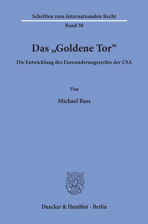 Das "Goldene Tor". - Michael Bass