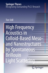 High Frequency Acoustics in Colloid-Based Meso- and Nanostructures by Spontaneous Brillouin Light Scattering - Tim Still