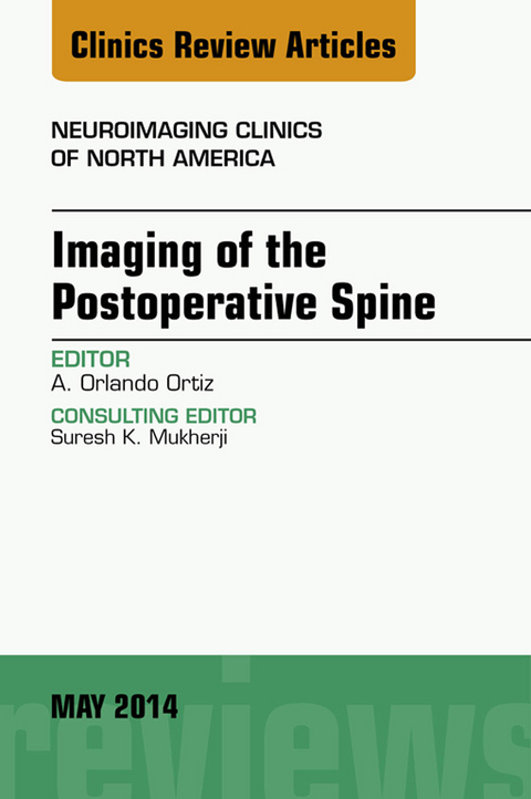 Imaging of the Postoperative Spine, An Issue of Neuroimaging Clinics -  Orlando Ortiz