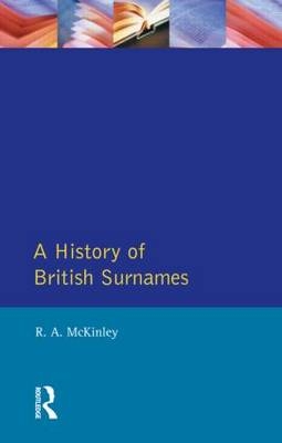 A History of British Surnames -  Richard McKinley