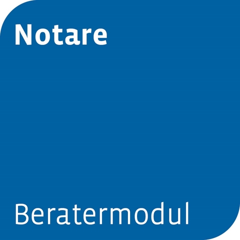 Beratermodul Notare