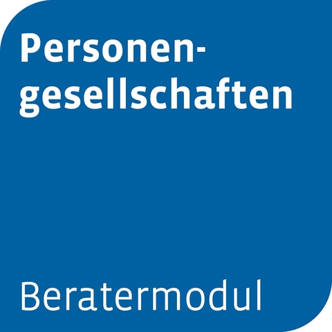 Beratermodul Personengesellschaften