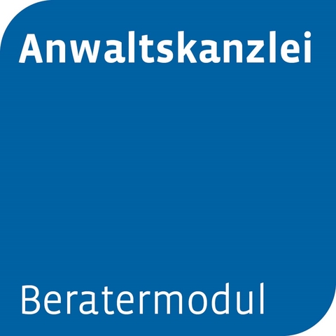 Beratermodul Anwaltskanzlei