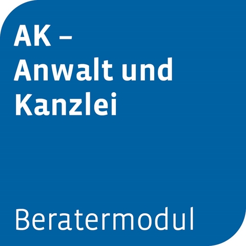 Beratermodul AK Anwalt und Kanzlei