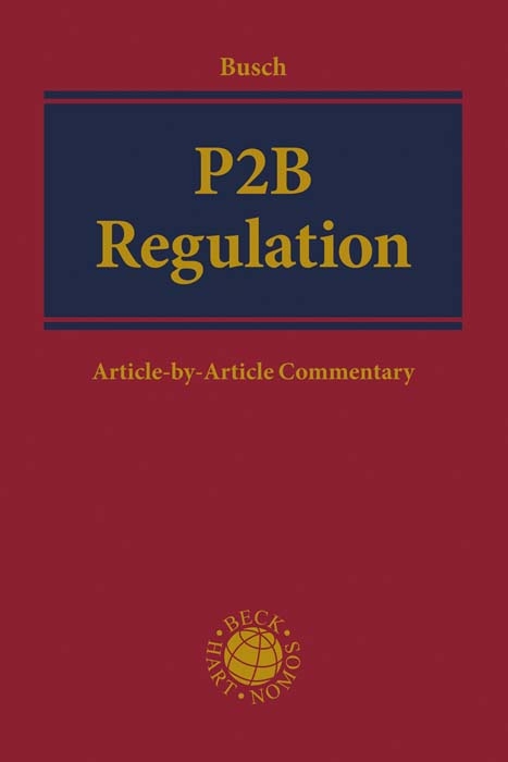 P2B Regulation - Christoph Busch