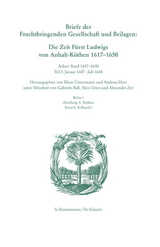 Die Deutsche Akademie des 17. Jahrhunderts - Fruchtbringende Gesellschaft.... / 1647–1650 - 