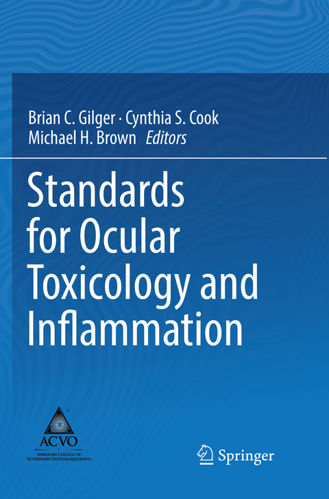 Standards for Ocular Toxicology and Inflammation - 