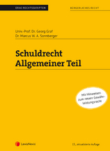 Schuldrecht Allgemeiner Teil (Skriptum) - Georg Graf, Marcus W. A. Sonnberger