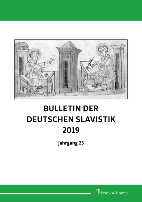 Bulletin der Deutschen Slavistik 2019 - 