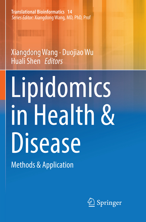 Lipidomics in Health & Disease - 