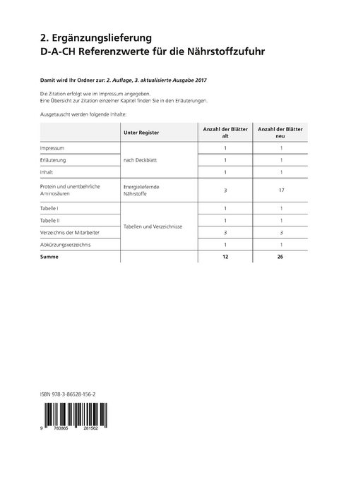 2. Ergänzungslieferung