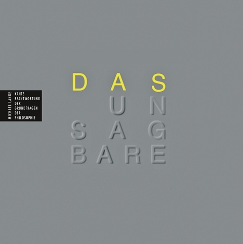 Das Unsagbare - Michael Lange