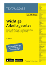 Wichtige Arbeitsgesetze - 