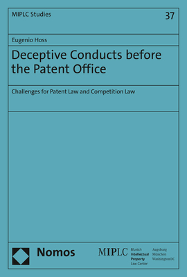 Deceptive Conducts before the Patent Office - Eugenio Hoss