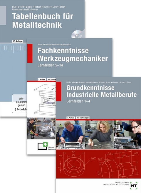 Paketangebot Werkzeugmechaniker - Angelika Becker-Kavan, Gregor van den Boom, Finn Brandt, Christof Braun, Wilhelm Dax, Nikolaus Drozd, Wolf-Dieter Gläser, Reiner Haffer, Robert Hönmann, Günter Kotsch, Bernd Kumler, Heribert Laier, Matthias Lambrich, Volker Lindner, Elisabeth Schulz, Johann Slaby, Jochen Timm, Andreas Uhlemann, Bruno Weihrauch, Albert Weiß, Klaus Zeimer