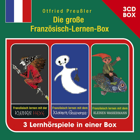 Die große Französisch-Lernen-Box (3-CD Hörspielbox), 3 Audio-CDs - Otfried Preußler