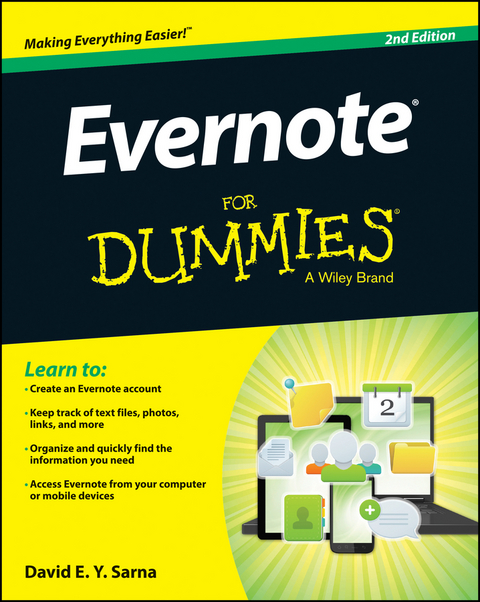 Evernote For Dummies - David E. Y. Sarna