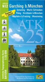 ATK25-N12 Garching b.München (Amtliche Topographische Karte 1:25000) - 