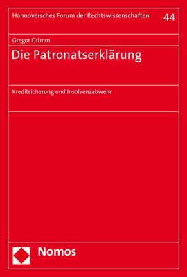 Die Patronatserklärung - Gregor Grimm